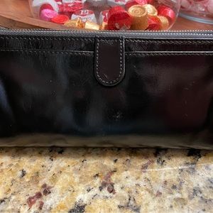 HOBO black leather wallet